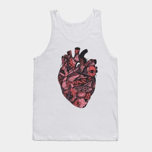 Transparent Heart Tank Top